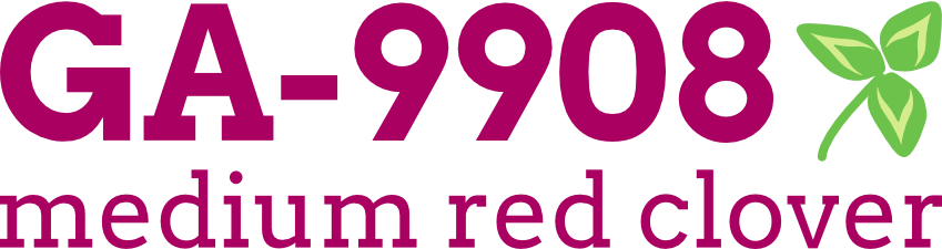 GA-9908 Red Clover Logo